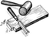 Hardwoods or Softwoods used as required.
          Existing features adapted to modern uses